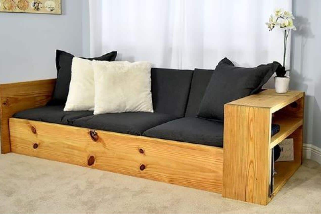 DIY Sofa Bed / Turn this sofa into a BED